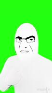 ai_generated glasses green_screen he_will_always_be_a_gem oh_when_the_saints_are_marching_in soyjak stubble variant:cobson video viggle // 720x1280, 19.6s // 5.4MB