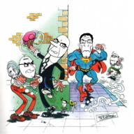 alien beard boxer comic filemon glasses hair hand italy_vs_mexico mort_and_phil mortadelo peeling smile street superman thief ufo variant:chudjak variant:cobson variant:gapejak variant:markiplier_soyjak variant:smugjak white_background // 1500x1500 // 2.3MB