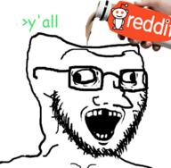 brainless brainlet comic_sans glasses greentext jewish_nose open_mouth reddit redditard retard soy soyjak soylent stubble subvariant:soyak_(crazed) text variant:soyak white_background y'all // 680x665 // 264.4KB