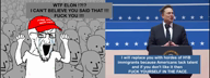award elon_musk fell_for_it_again_award h1b_visa maga maga_hat nazi_salute npc redpill variant:soyak wojak // 800x300, 18s // 1.5MB