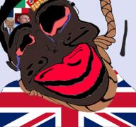 ack bloodshot_eyes britaryan britbong britcuck british britishite britmonkey britpedo crying distorted donald_trump flag:ireland flag:nazi_germany flag:united_kingdom jartycuck nigger rent_free rope slopjak subvariant:chudjak_front subvariant:jartycuck suicide united_kingdom variant:chudjak vladimir_putin // 1920x1798 // 2.4MB