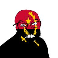 angola angry country flag glasses jacksepticeye looking_at_you mustache open_mouth soyjak stubble teeth variant:feraljak youtube // 1500x1500 // 28.8KB