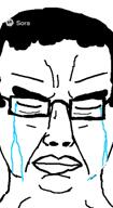 closed_eyes crying ext=mp4 glasses hair its_over meta:ai_generated sad shut_it_down sora subvariant:chudjak_front talking text variant:chudjak voice // 704x1280, 10.1s // 3.7MB