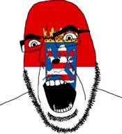 angry country crown flag flag:hesse full_head germany glasses hair hesse lion looking_to_the_right open_mouth soyjak stubble teeth variant:cobson // 721x789 // 72.2KB