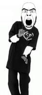 animated arm clothes dance gem glasses he_will_always_be_a_gem irl open_mouth snoop_dogg soyjak stubble subvariant:cobson_front2 variant:cobson // 237x531 // 1.0MB