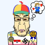 aspie award flag:pedophilia_pride_flag fnf_pedo hessen jens jensletsplay nazism pedophile pedophilia propeller_hat subvariant:chudplier swastika thinking xitter xitter_pedo // 2048x2048 // 1.1MB