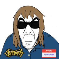 closed_mouth cryptopsy glasses hello_my_name_is_(sticker) jacket long_hair menstrualcykill_(user) meta:namefags meta:self_insert name_tag sunglasses variant:slitherjak // 1024x1024 // 157.5KB