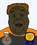 anti_booru boorucuck brown_skin hunky_twink_sex_machine shitskin soycuck stamp subvariant:chubby_sissy_anal_machine variant:alicia yellow_hair // 592x720 // 41.3KB