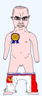 award balding christianity flag flag:russia flag:volgoda_oblast full_body glasses hair naked nsfw penis russia skinhead small_penis soyjak spiritual_but_not_religious subvariant:chudjak_front subvariant:obsessedchud text transparent_background underpants variant:chudjak vologda_oblast white_skin // 848x1911 // 60.4KB
