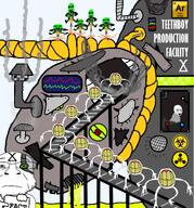 abomination acid ack argon assembly_line bolts bubble claw crying cyborg drill exhaust_pipes factory green_eyes holding_object homunculus mecha metal_plates no_eyes nonsense nuclear nuclear_waste pilot pipe robot rooster screen smoke speaker steam subvariant:teethboy teeth thrembo trend:glowie variant:coinjak variant:cryboy_soyjak variant:feraljak variant:gapejak variant:markiplier_soyjak variant:soyak // 717x767 // 301.1KB