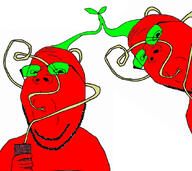 2soyjaks cherry drink drinking_straw food fruit glasses juice leaf red_skin series:fruiterz! soyjak stem straw stubble subvariant:wholesome_soyjak variant:gapejak // 1078x961 // 501.7KB