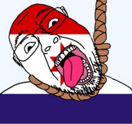 ack dead flag flag:mordovia glasses hair hanging mordovia open_mouth rope russia skin soyjak stubble suicide teeth tongue transparent transparent_background variant:bernd white yellow_teeth // 768x719 // 38.2KB