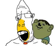 baby beak chicken chicken_jockey fur glasses green_skin hair minecraft minecraft_movie open_mouth smile variant:impish_soyak_ears variant:parrotjak zombie // 682x576 // 26.8KB