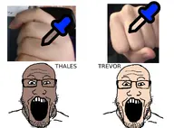 'toss black hand irl irl_hand meta:namefags text thales_(user) toss trevor_(user) variant:markiplier_soyjak white // 1080x800 // 441.4KB