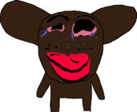 bloodshot_eyes distorted hoops_and_yoyo nigger piddles subvariant:chudjak_front subvariant:jartycuck trend:jartycuck trend:slopjak variant:chudjak // 784x647 // 105.9KB