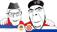 2soyjaks army bosnia bosnian coat_of_arms croat croatia croatian_republic_of_herceg_bosnia flag:herzeg_bosnia flag:republika_srpska friendship glasses hand happy looking_at_you military military_cap military_hat no_more_brother_wars republika republika_srpska serb serbia serbian smile soyjak srpska stubble template variant:cobson variant:feraljak white_background // 1920x1080 // 313.9KB