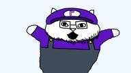 animal cat cat_ear catjak clothes edit feline game gaping_mouth glasses hat ias jak nintendo stubble super_mario template variant:catjak video_game waluigi // 960x533 // 12.8KB