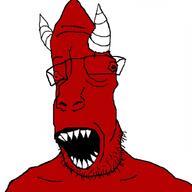 demon horn satanic satanism sharp_teeth variant:parrotjak // 1024x1024 // 200.8KB