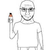 animated arm artist:sectionalism aura bald blue_eyes bottle buff electricity ext=gif glasses soy soylent stubble subvariant:soyak_front super_saiyan torso variant:soyak vascular yellow_hair // 1610x1463 // 2.7MB