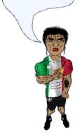 adidas blm_logo buff curly_hair flag flag:italy flag:transgender_pride_flag italy kike_nose lipstick meta:soyduel_took_place_in_comment_section moustache olive_skin pizza shitalian shitaly sidecurls speech_bubble subvariant:unbotheredchud transgender_flag variant:chudjak white_background yellow_sclera // 981x1608 // 136.4KB