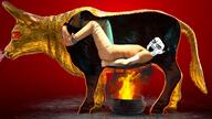 bull crying fire torture variant:chudjak // 1280x720 // 1.4MB