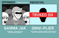 gamma_jack glasses omni_droid project_kronos stubble subvariant:female_soyak subvariant:soyak_(crazed) subvariant:soyak_(smug) the_incredibles variant:markiplier_soyjak variant:soyak // 1423x919 // 172.5KB