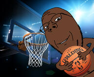 arm basketball black_skin glasses hand holding_object irl_background smile soyjak stubble subvariant:wholesome_soyjak variant:gapejak // 3248x2652 // 3.2MB