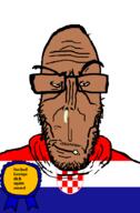 angry bbc beard brown_skin croatia crying dick european flag flag:croatia foreigner glasses hair mutt red_eyes soyjak stubble subvariant:euromutt sweater variant:markiplier_soyjak // 591x900 // 30.7KB