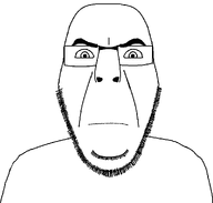 angry glasses looking_at_you neutral soyjak stubble subvariant:cobson_front template variant:cobson // 981x937 // 49.3KB