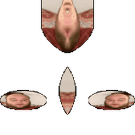2019 3dgifmaker animated beard closed_mouth clothes distorted ext=gif fat fat_duel glasses irl open_mouth red_tshirt schizo soyboy subvariant:fatjak_irl tshirt variant:fatjak // 250x250 // 290.4KB