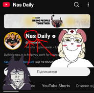 anthro barely_a_soyjak female front_facing furry looking_at_you lorna_(terrible_mouse) mouse nas nasdaily subvariant:bridget terrible_mouse variant:bernd variant:gapejak variant:nojak youtube // 1079x1070 // 587.2KB