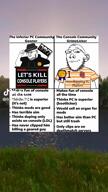 clothes console ear fedora flag islam pc reddit soyjak star_(symbol) stubble subvariant:shrimpish text tiktok variant:gapejak variant:tipjak video_game // 576x1024, 12.6s // 1.2MB