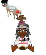 diaper goat poop queen_of_spades slopjak variant:bernd variant:soytan // 1000x1200 // 350.7KB