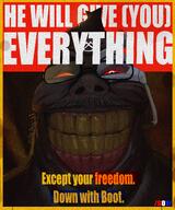 artist:xXnatexsoytanXx boot bootist propaganda soy soy_resistance variant:gapejak // 2500x3000 // 14.7MB