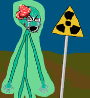 arm beard crying exposed_brain glasses radioactive sign slender standing subvariant:stickboy variant:soyak zombie // 551x600 // 41.1KB