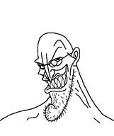 evil funny smile stubble teeth variant:hadesjak // 736x879 // 34.1KB