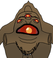 4_eyes alien brown_skin closed_mouth eyebrows half-life half-life_2 orange_eyes red_sclera shoulder stubble teeth transparent_background valve variant:bernd vortigaunt xen_creature // 1200x1325 // 170.7KB