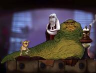 alien bib_fortuna george_lucas green guns high_quality high_res hookah jabba jabba_the_hut salacious_crumb space star_wars subvariant:branigger subvariant:chudmutt subvariant:wholesome_soyjak variant:brandon variant:chudjak variant:gapejak variant:impish_soyak_ears war // 1182x900 // 723.5KB