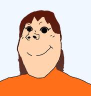 3ds black_eyes black_sclera brown_hair meta:tagme mii mii_gunner nintendo nintendo_3ds nintendo_wii_u series:foidjaks ssb4 subvariant:gapejak_female subvariant:wholesome_soyjak variant:gapejak video_game wii_u // 940x992 // 26.8KB