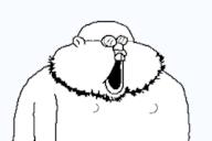 arm beard buck_teeth ear fat glasses ias nipple no_background nose nuvariant open_mouth soyjak teeth teeth_showing template transparent variant:hamjak white_skin // 3750x2500 // 34.8KB