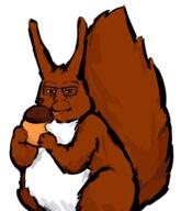 88888 acorn animal artist:shemmysloota eating fat get nut quints redraw smug soyjak squirrel subvariant:feralsquirrel tail variant:feraljak // 1090x1266 // 305.2KB
