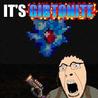 clothes gibtonite glasses gun hair miner open_mouth shaft_miner space_station_13 ss13 surprised variant:cobson white_skin // 626x626 // 82.8KB