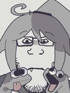 fpe fundamental_paper_education hair lana_fpe meta:tagme sockpuppet subvariant:neutralplier variant:markiplier_soyjak // 600x800 // 21.1KB