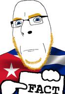 aryan blond blue_eyes cuba fact flag:cuba glasses hand looking_at_you pointing series:countryARYAN_gem! serious sign stubble transparent variant:cobson white_background white_skin // 775x1127 // 115.3KB
