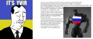 balding closed_eyes closed_mouth clothes flag gigachad its_over russia russo_ukrainian_war sad soyjak stepan_bandera suit text ukraine variant:chudjak wordswordswords // 2848x1200 // 831.2KB