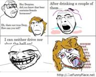 biting_lip comic derp_(meme) derpina glasses meta:tagme noose open_mouth rage_comic stubble subvariant:hornyson teeth text tranny trollface variant:bernd variant:cobson variant:smugjak // 540x431 // 227.0KB