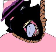 ack autism averageglitter bambisona black crying dave_and_bambi death deviantart_user hanging noose rope variant:bernd // 760x704 // 120.1KB
