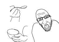 accessory arm bowl eating hand looking_up png spoon template transparent_background variant:unknown // 1263x903 // 26.1KB