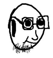 closed_mouth glasses smile soyjak stubble variant:unknown // 146x158 // 2.7KB