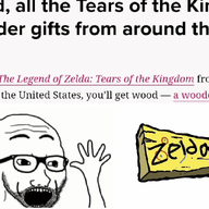 animated arm ed_edd_n_eddy excited glasses hand hands_up open_mouth soyjak stubble text the_legend_of_zelda the_legend_of_zelda:_tears_of_the_kingdom variant:excited_soyjak // 1000x605 // 477.3KB